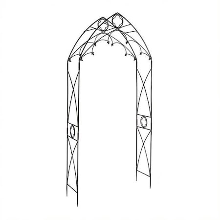 Achla Designs Achla ARB-07 Quatrefoil Garden Arbor ARB-07